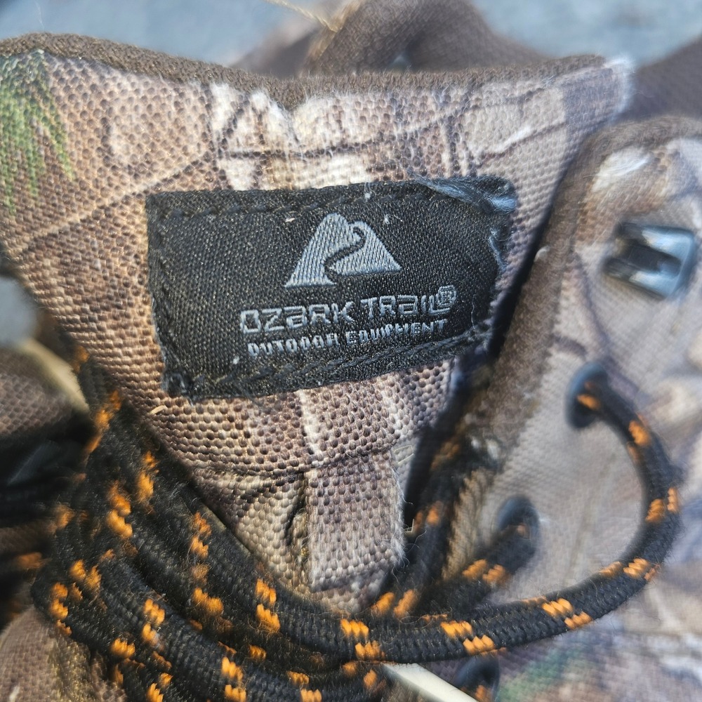 Ozark Trail Kids Camo Boots Outdoor Equipment Hunting Hiking‎ Size 1 - Picture 3 of 4